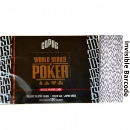 Barcode Marked Card Copag World Series Cheating Poker