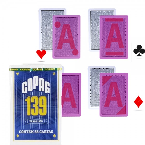 Marked Cards Copag 139 Barcode Cheat Poker