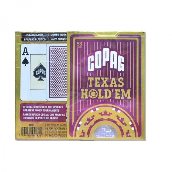 Marked Deck Copag Texas Hold'em Poker Cheating barcode